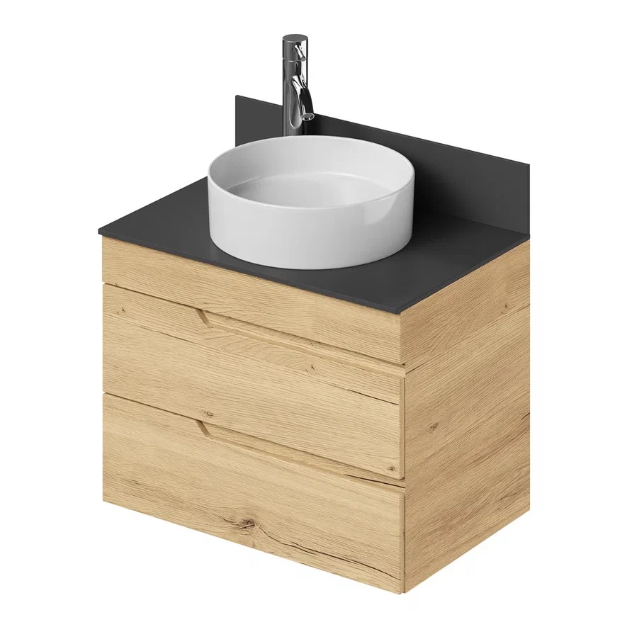 Тумба со столешницей Итана Alexa 4657826226853 70 см (дуб мавелла голд) подвесная