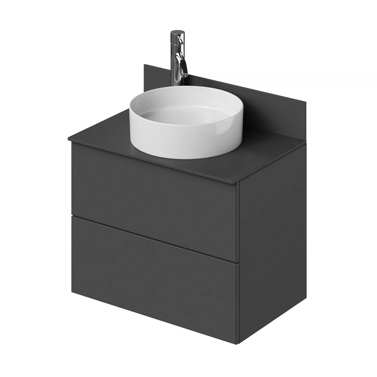 Тумба со столешницей Итана Icon 4657792957867 70 см (графит) подвесная