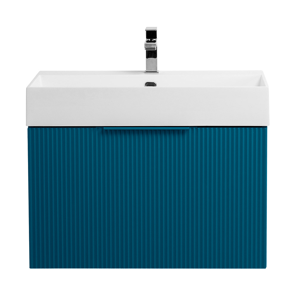 Тумба под раковину Cezares Premium 55438 70 см (синий матовый) подвесная