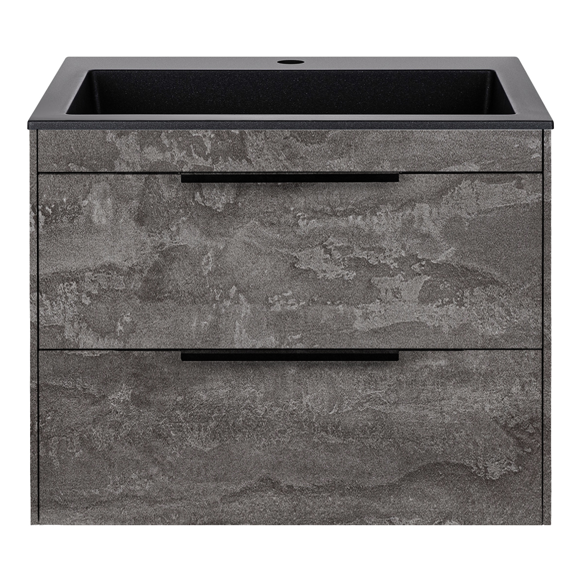 Тумба под раковину Vincea Chiara 2D VMC-2C2600GS 60 cм (G.Stone) подвесная