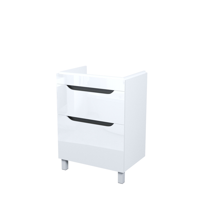 Тумба под раковину IDDIS Ray RAY60WFi95 60 cм (белый) напольная