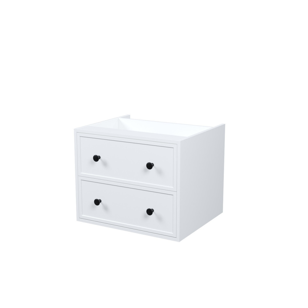 Тумба под столешницу IDDIS Torr TOR60WBi95 60 см (белый матовый) подвесная