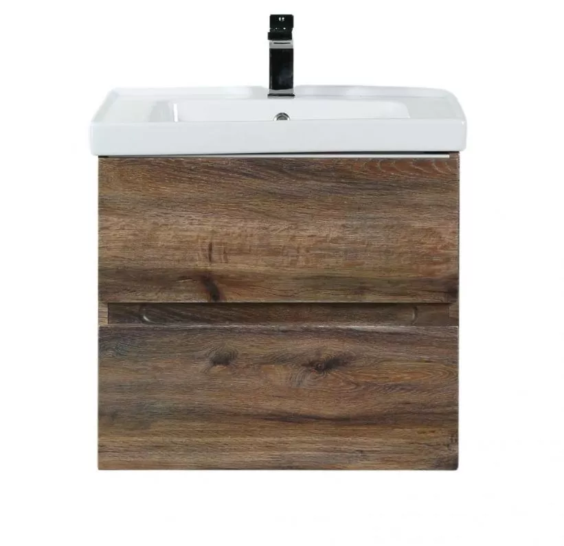 Тумба под раковину Art&Max Techno AM-Techno-600-2C-SO-LW646 60 см (дуб бомонд лофт) подвесная