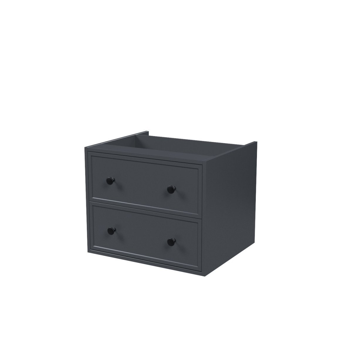 Тумба под столешницу IDDIS Torr TOR60DBi95 60 см (темно-серый) подвесная