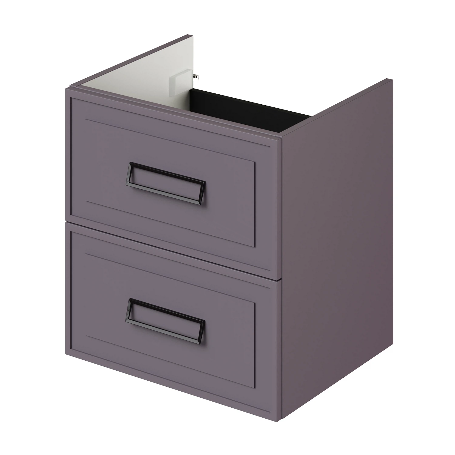 Тумба под раковину Итана Pino 4657810334090 60 см (блэкберри) подвесная