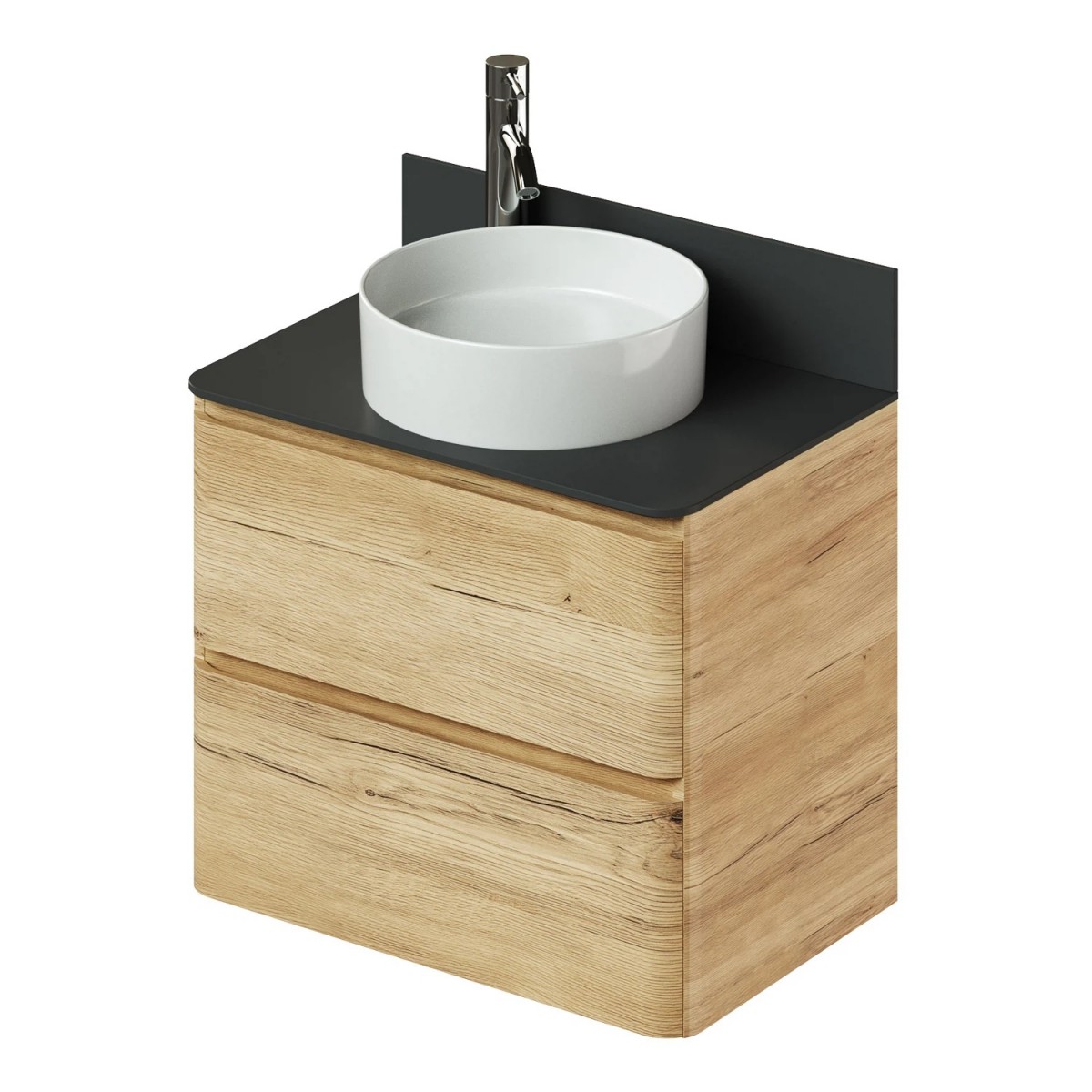 Тумба со столешницей Итана Roberto 4657826226594 70 см (дуб мавелла голд) подвесная