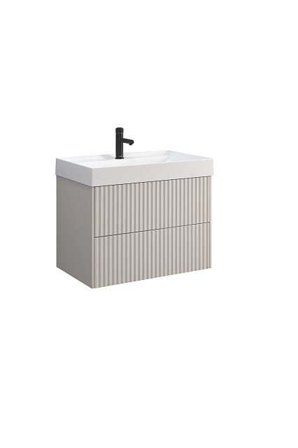 Тумба под раковину Belux Сиртаки НП 70-02 4810924269829 70 см (светлый миндаль матовый) подвесная