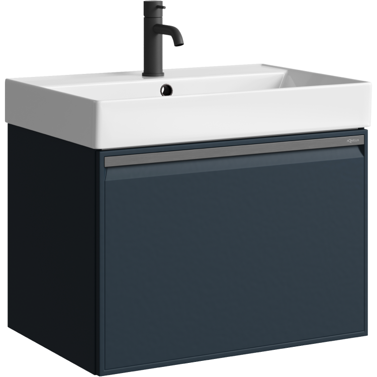 Тумба под раковину Aqwella Pure PUR0165GRM 65 см (серый) подвесная