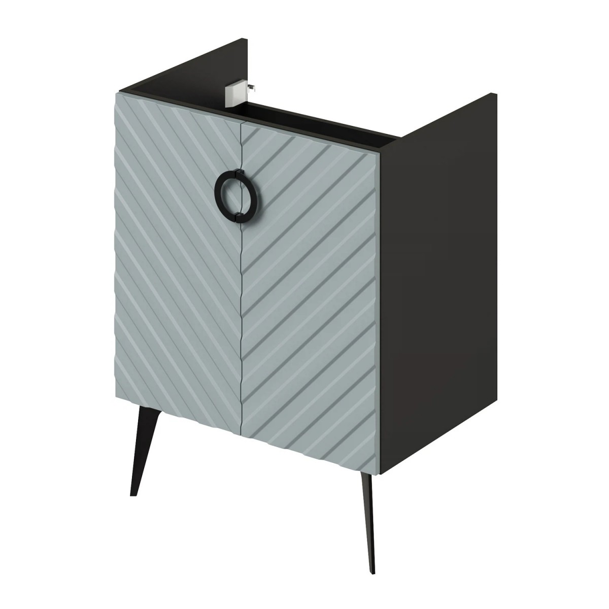 Тумба под раковину Итана Palladio 2.0 4657821041192 65 см (green wood) напольная