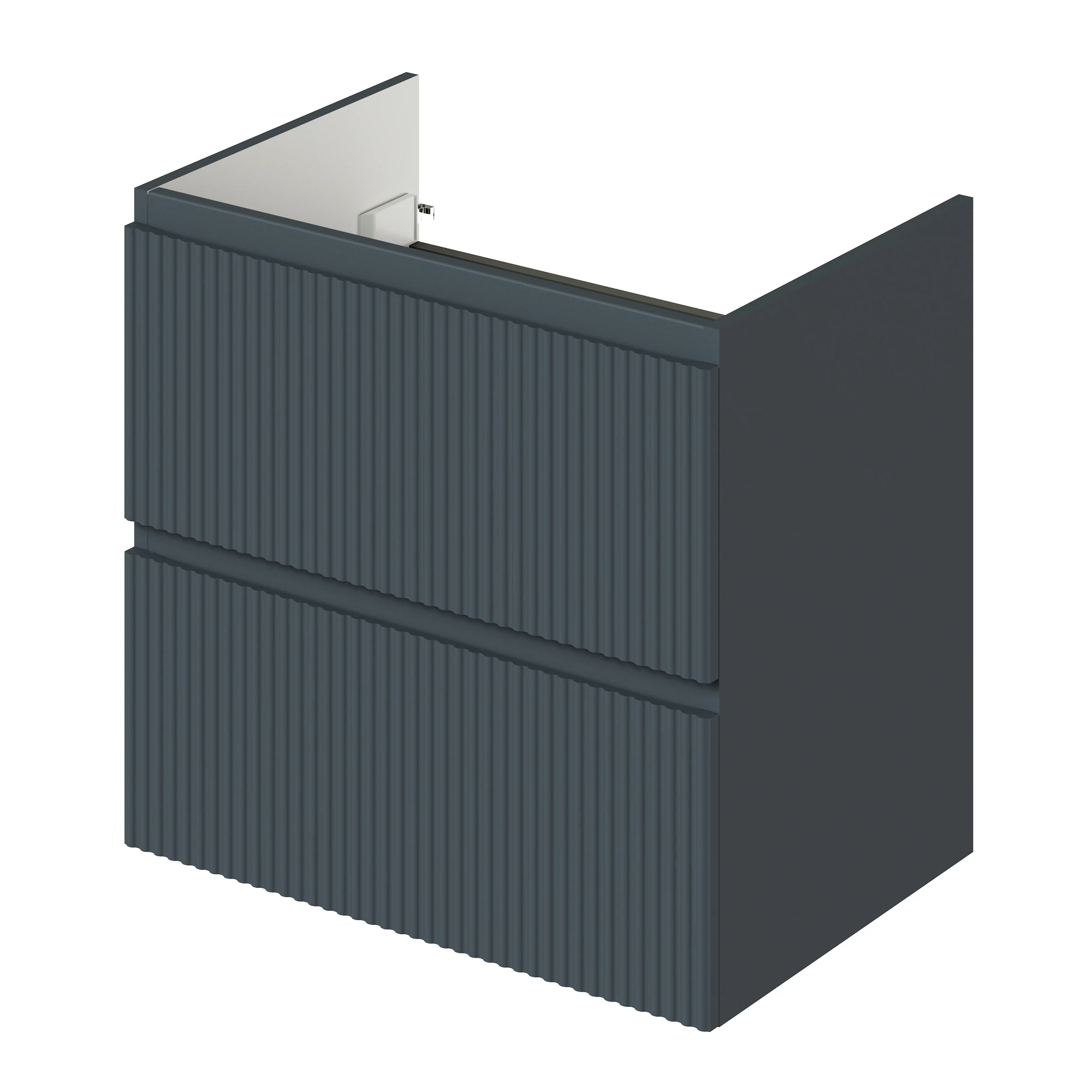 Тумба под раковину Итана Kate 4657792956471 65 см (антрацит) подвесная