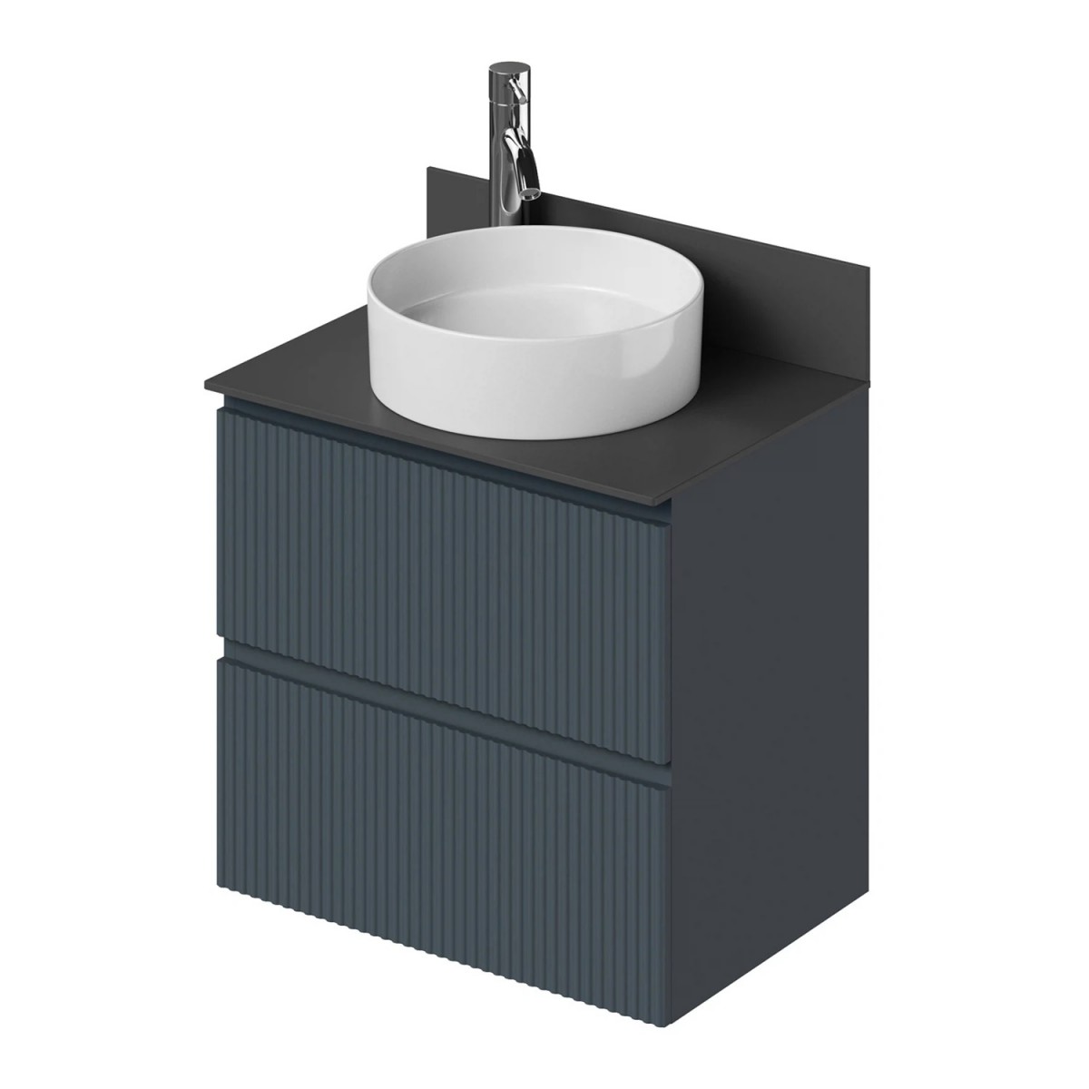 Тумба со столешницей Итана Kate 4657810334540 65 см (антрацит) подвесная