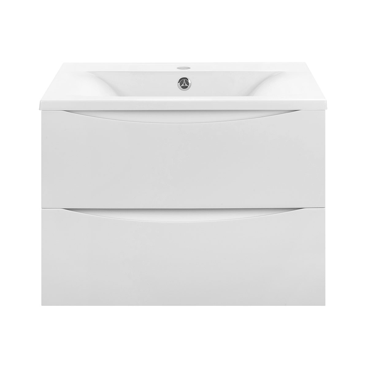 Тумба под раковину Vincea Mia VMC-2MA600GW 60 cм (G.White) подвесная
