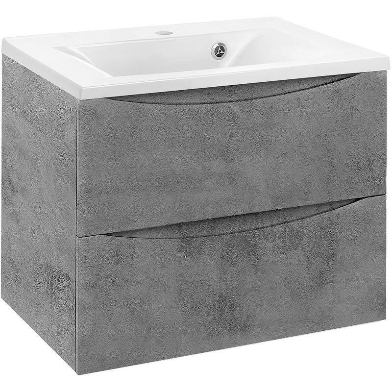 Тумба под раковину Vincea Mia VMC-2MA650BT 65 cм (Beton) подвесная