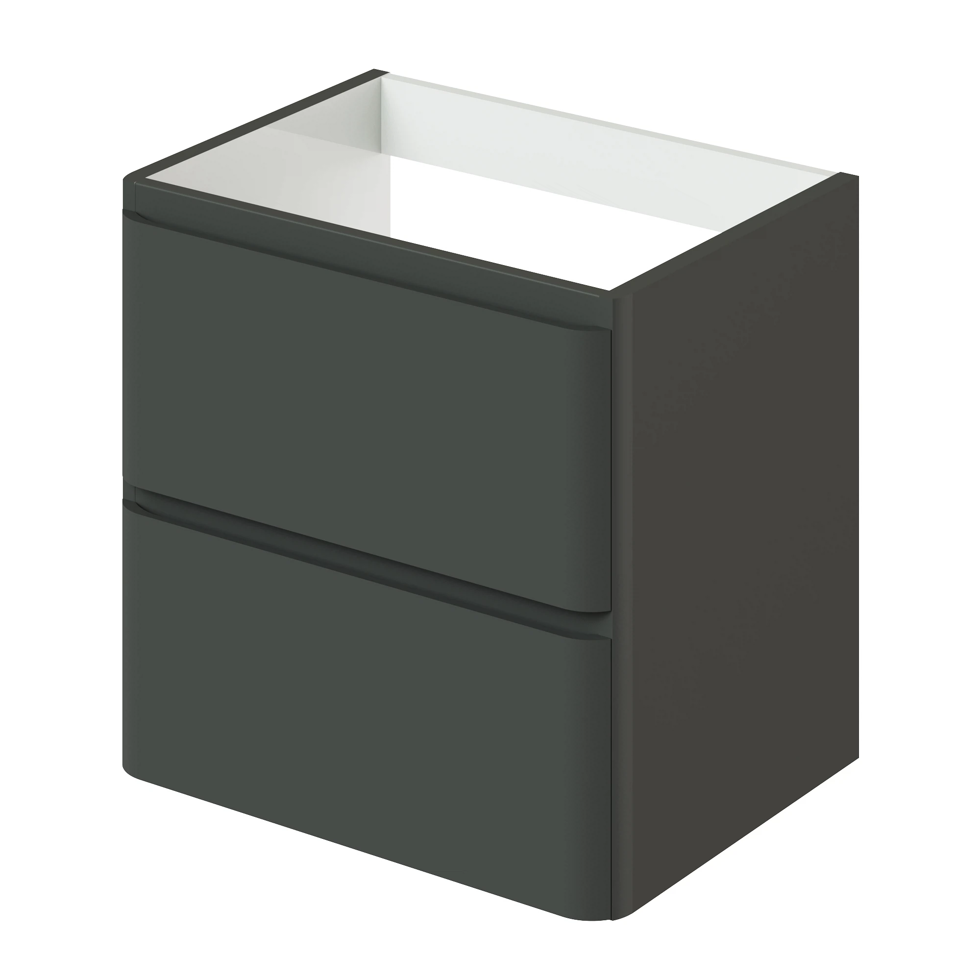 Тумба под раковину Итана Roberto 4657784358320 60 см (графит) подвесная