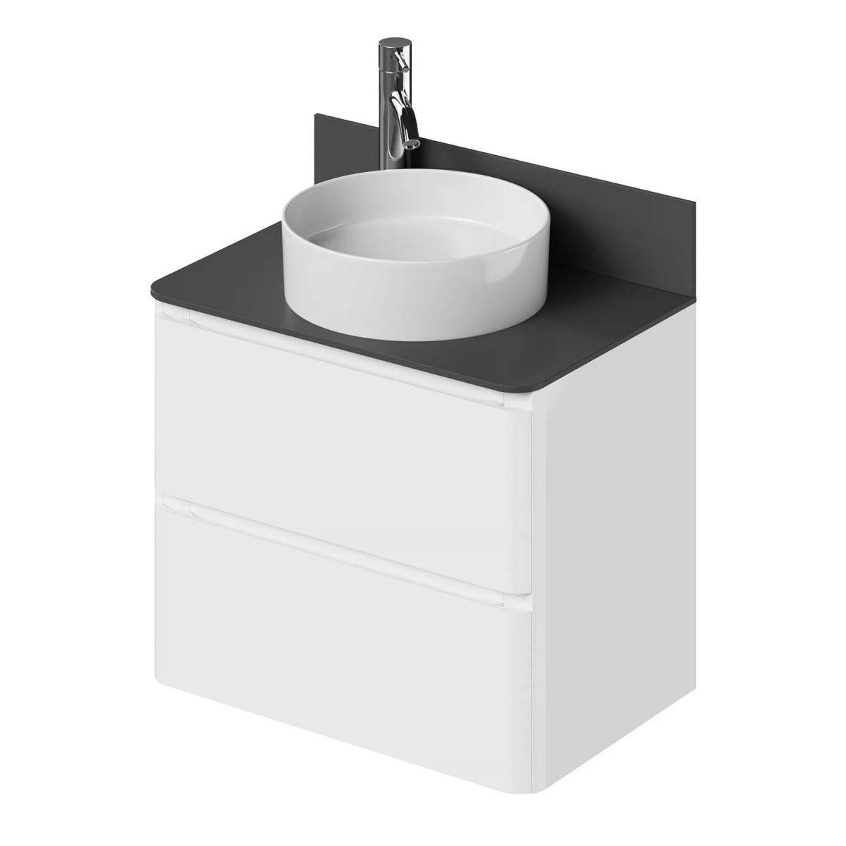 Тумба со столешницей Итана Roberto 4657810336179 70 см (белый) подвесная