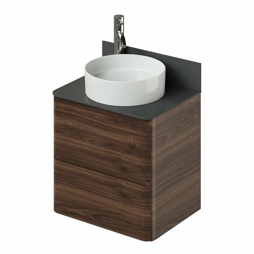 Тумба со столешницей Итана Roberto 4657834371804 60 см (орех пекан шоколад стронг) подвесная