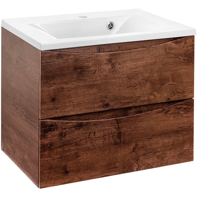 Тумба под раковину Vincea Mia VMC-2MA650RW 65 cм (R.Wood) подвесная