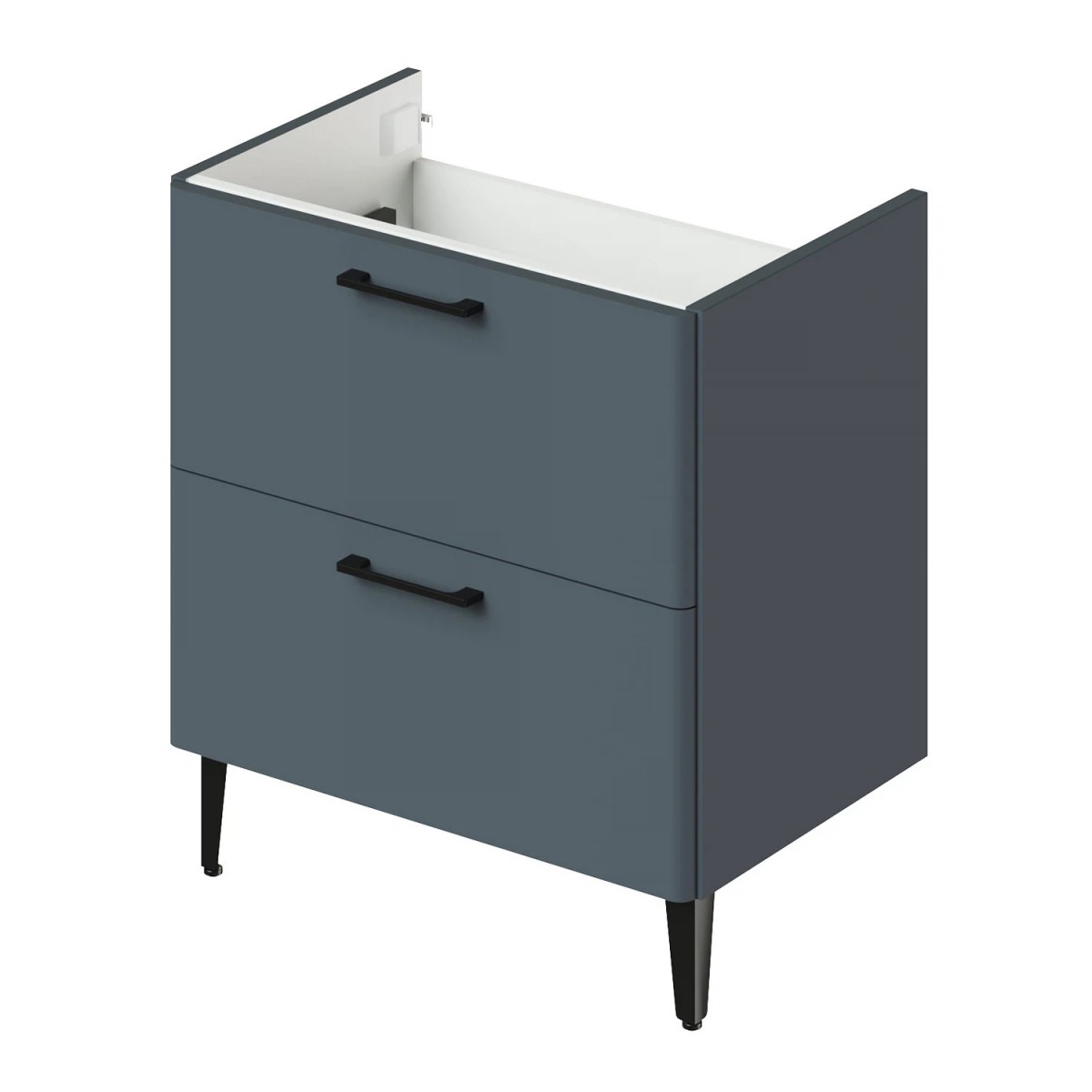 Тумба под раковину Итана Nais 2.0 4657810334502 70 см (антрацит) напольная