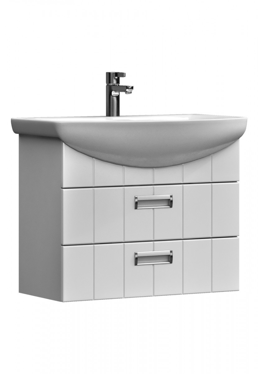 Тумба под раковину Vigo Diana-2 tp.DIA.BAL.70.2Y 70 см (белый) подвесная