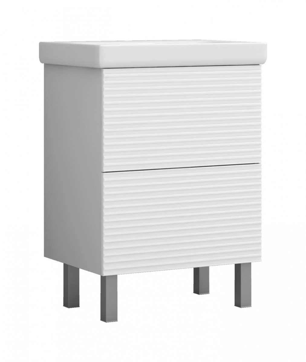 Тумба под раковину Vigo Otti tn.OTT.COM.70.2Y 70 см (белый) напольная