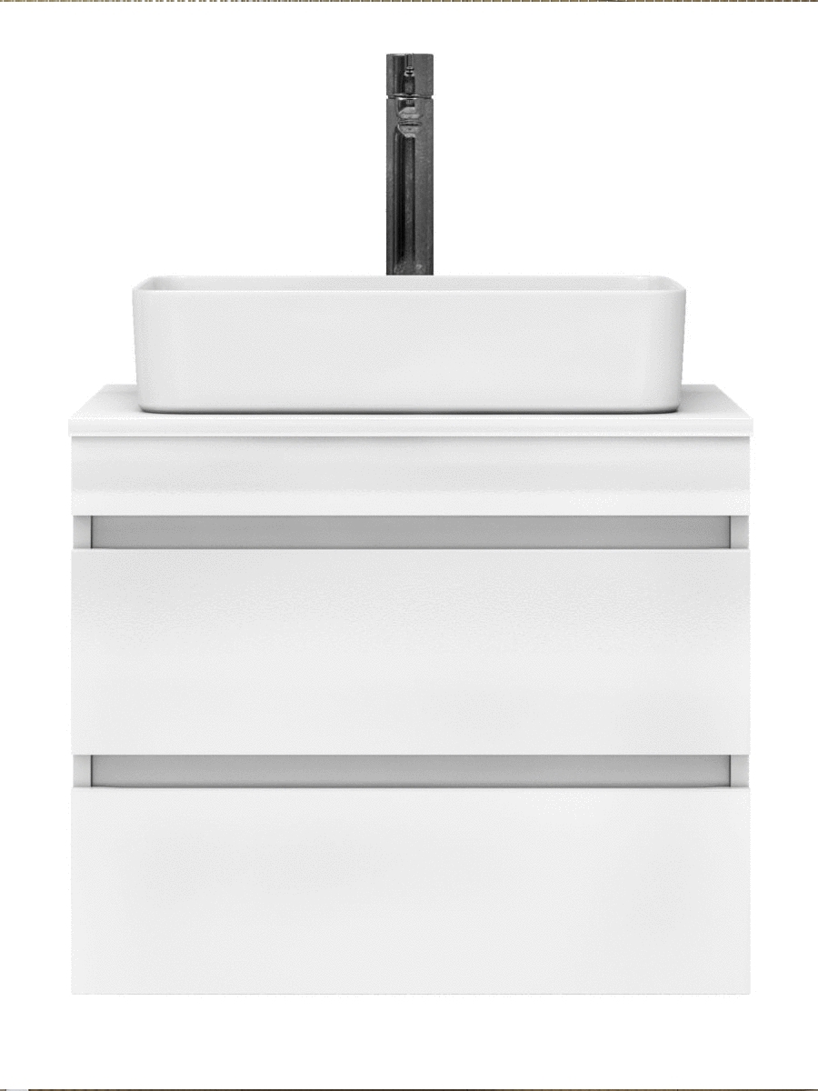 Тумба с раковиной Vigo Urban 60 см (белый)