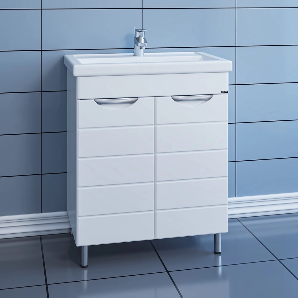 Тумба под раковину СанТа Родос 206018 70 см (белый) напольная