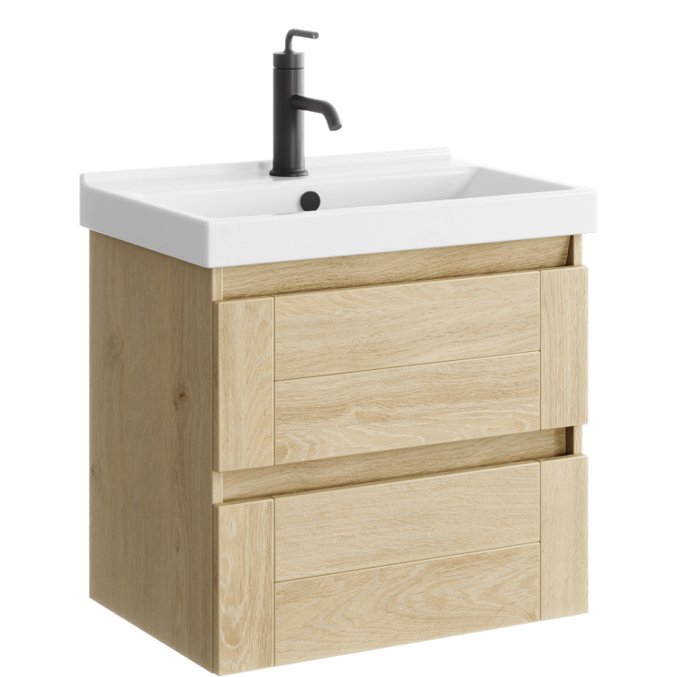 Тумба под раковину Aqwella Astrid AST0106DD 60 см (дуб давос) подвесная