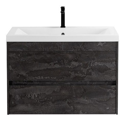 Тумба под раковину Art&Max Family Family-M-750-2C-SO-IS 75 см (железный камень) подвесная