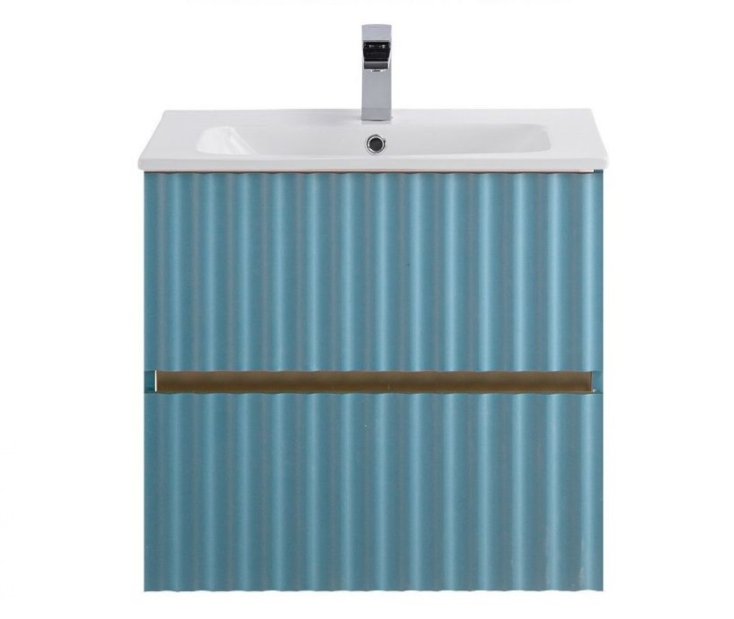 Тумба под раковину Art&Max Elegant AM-ELEGANT-600-2C-SO-NG-P 60 см (ниагара) подвесная