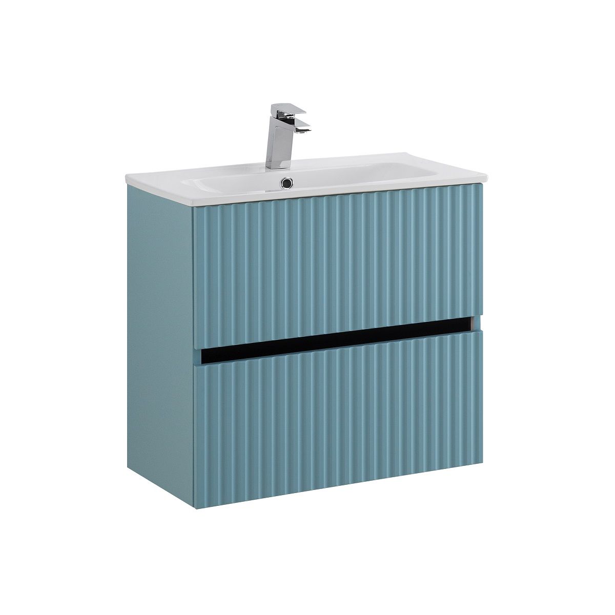 Тумба под раковину Art&Max Torino AM-TORINO-600-2C-SO-NG-P 60 см (ниагара) подвесная