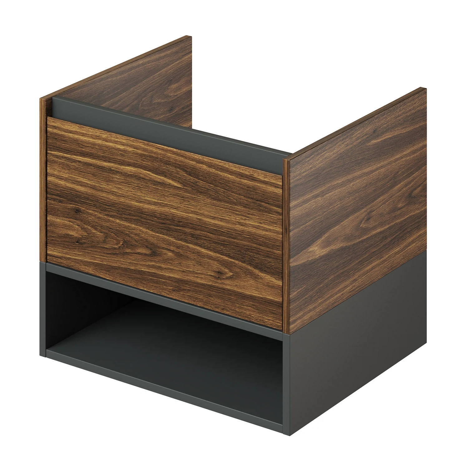 Тумба под раковину Итана Amelia 2.0 4657792959458 60 см (дуб бурбон) подвесная