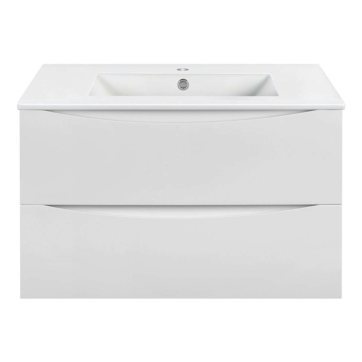 Тумба под раковину Vincea Mia VMC-2MC750GW 75 cм (G.White) подвесная