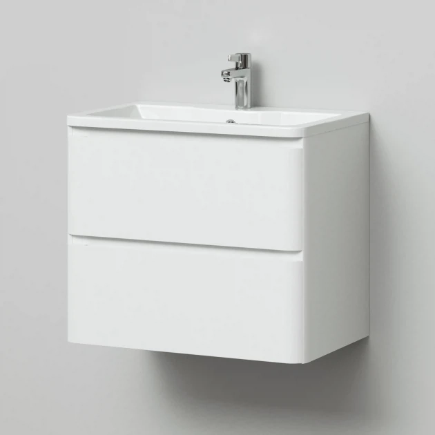 Тумба с раковиной Итана Roberto 4627189087699 70 см (белый) подвесная