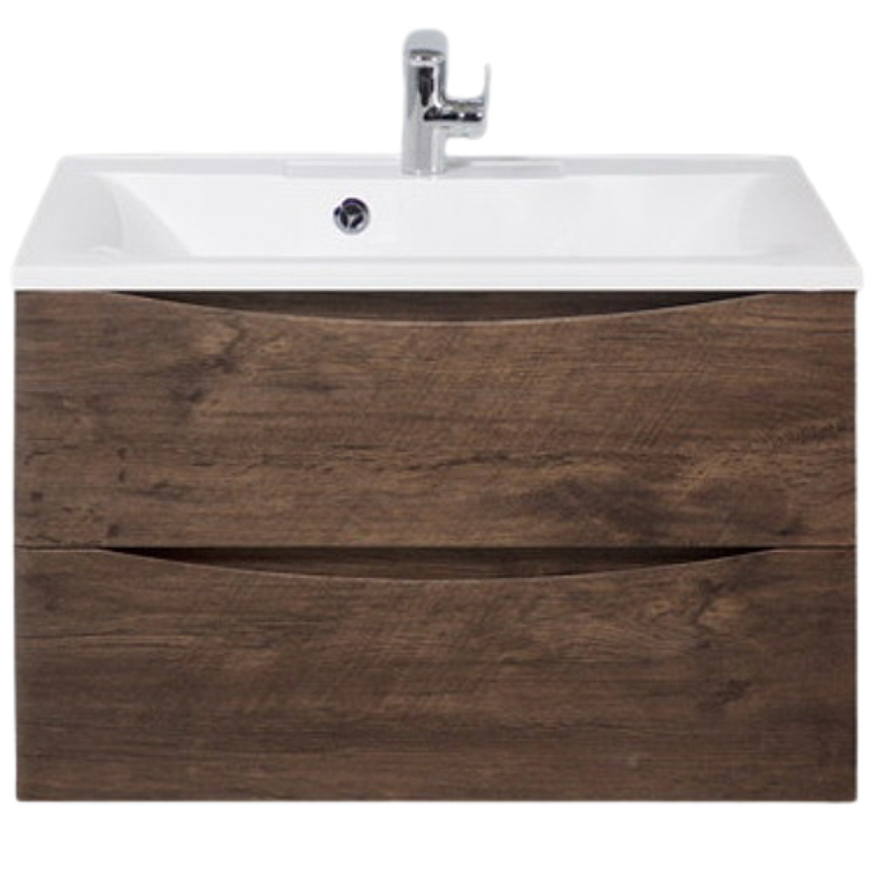 Тумба под раковину BelBagno MARINO-750-2C-SO-RW-P 750*550 мм (коричневый) подвесная