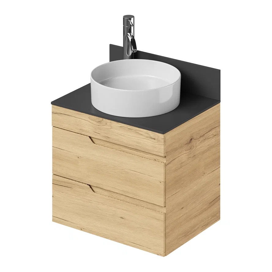 Тумба со столешницей Итана Alexa 4657826226846 60 см (дуб мавелла голд) подвесная