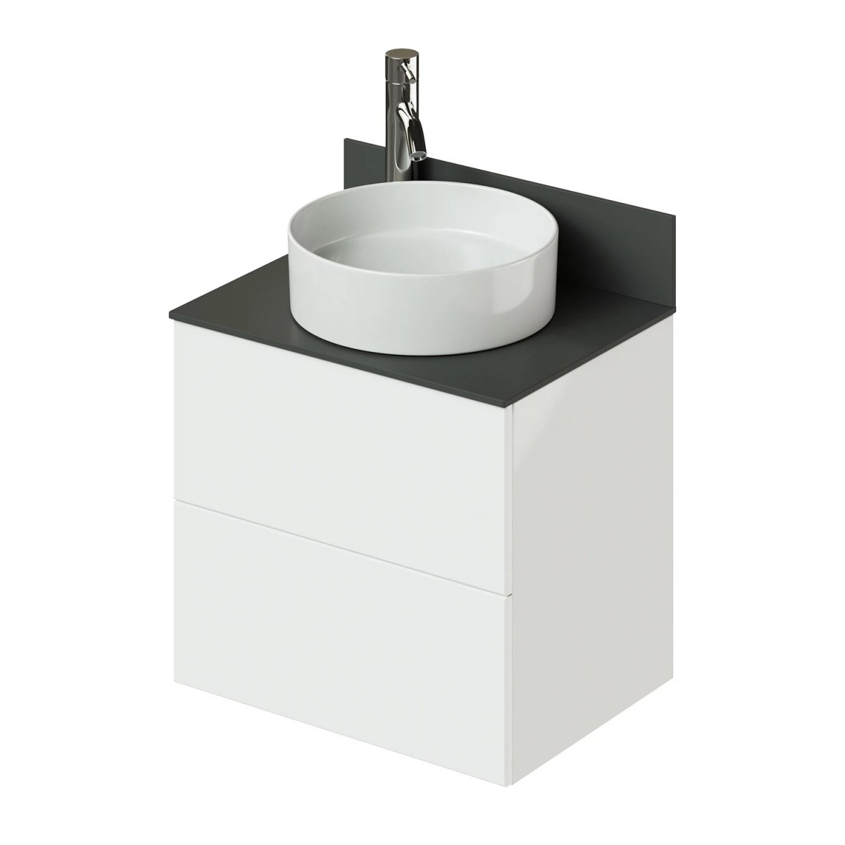 Тумба со столешницей Итана Icon 4657792957836 60 см (белый) подвесная