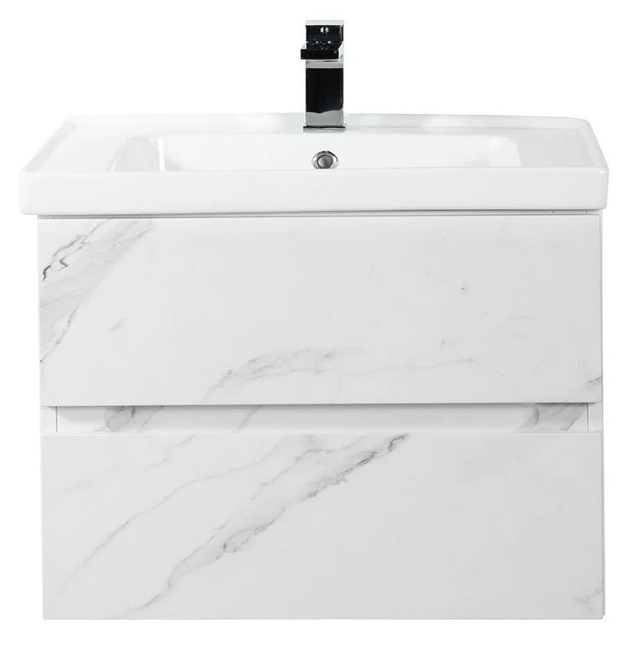 Тумба под раковину Art&Max Techno AM-Techno-700-2C-SO-MR960 70 см (монти мрамор) подвесная