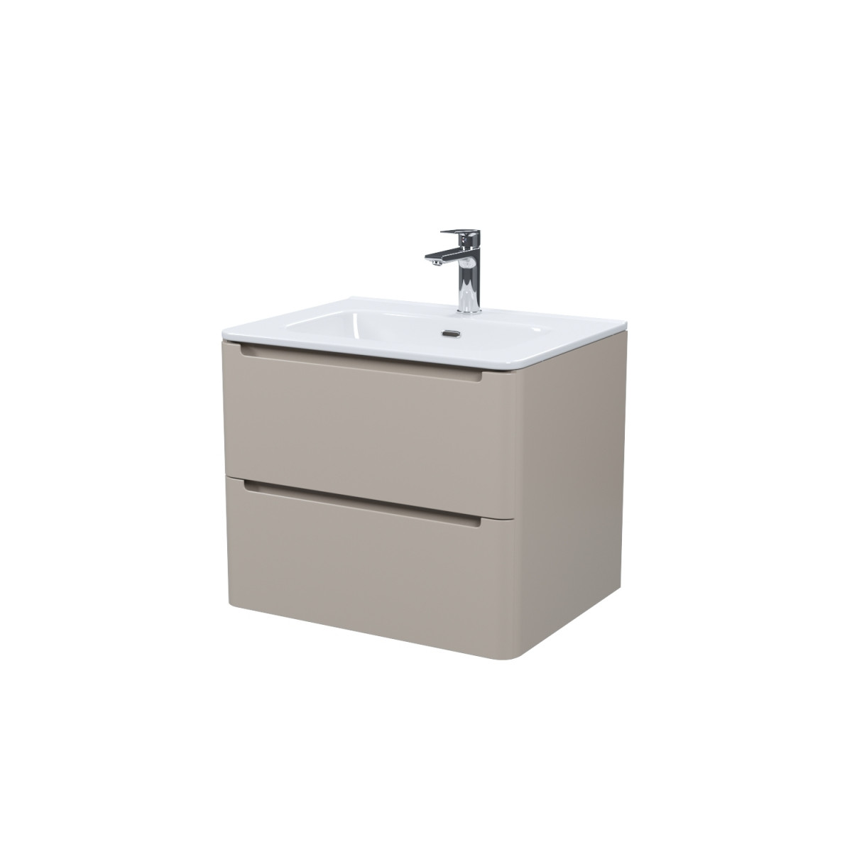 Тумба с раковиной IDDIS Edifice EDI60C0i95K 60 см (капучино) подвесная