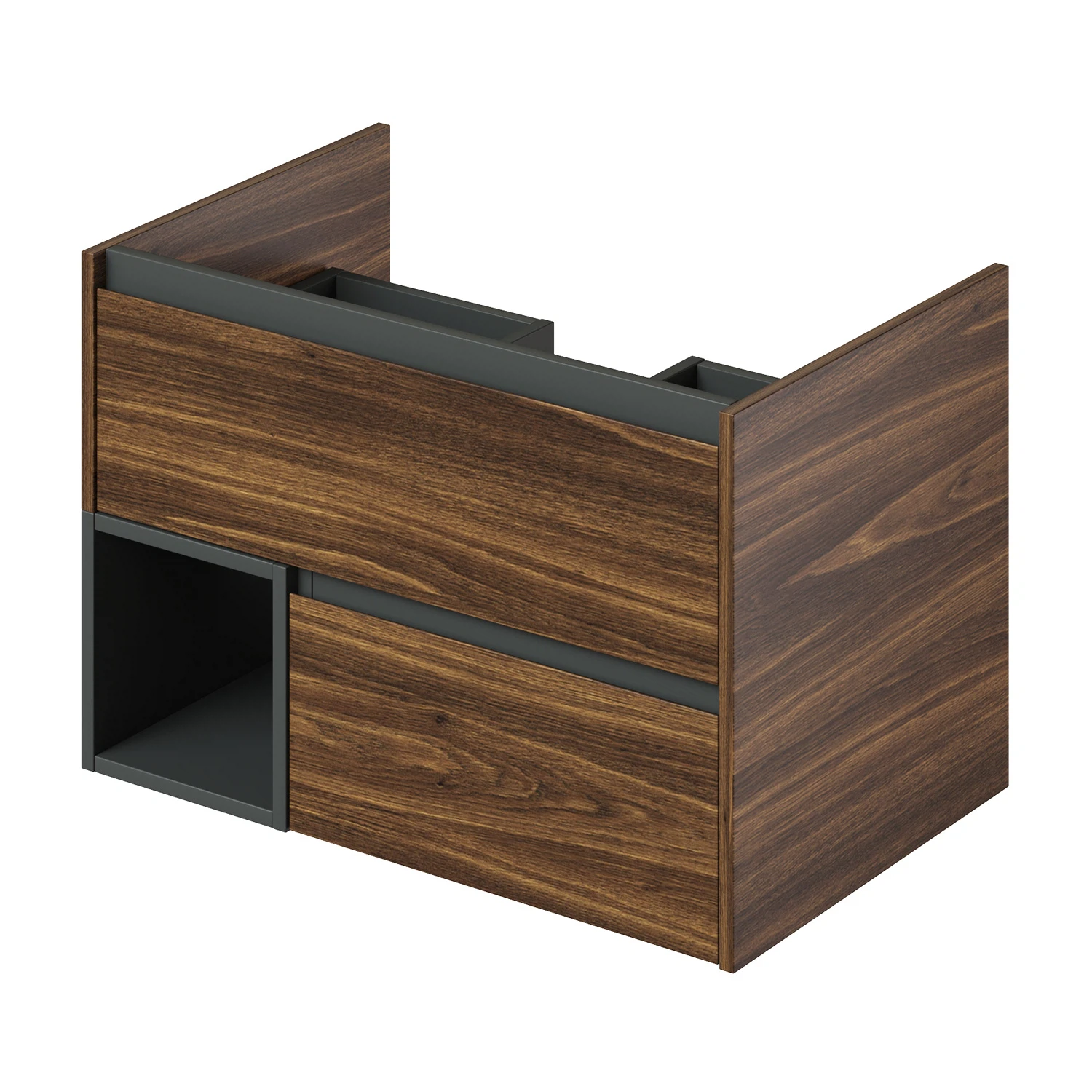 Тумба под раковину Итана Amelia 2.0 4657792959472 75 см (дуб бурбон) подвесная