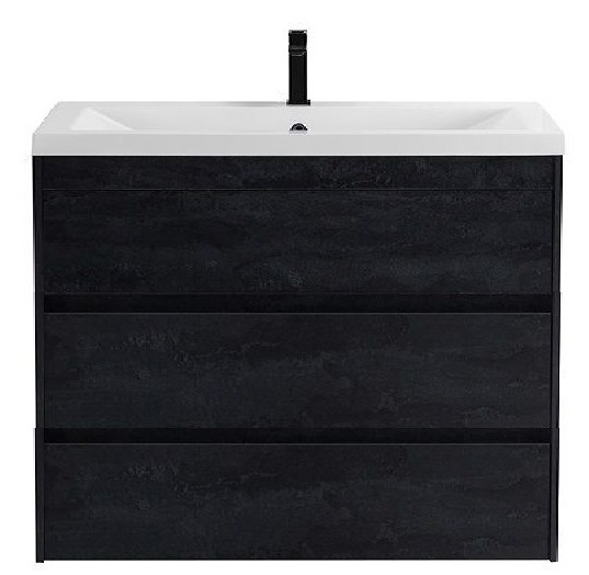 Тумба под раковину Art&Max Family FAMILY-M-750-3C-PIA-HC 75 см (угольный камень) напольная