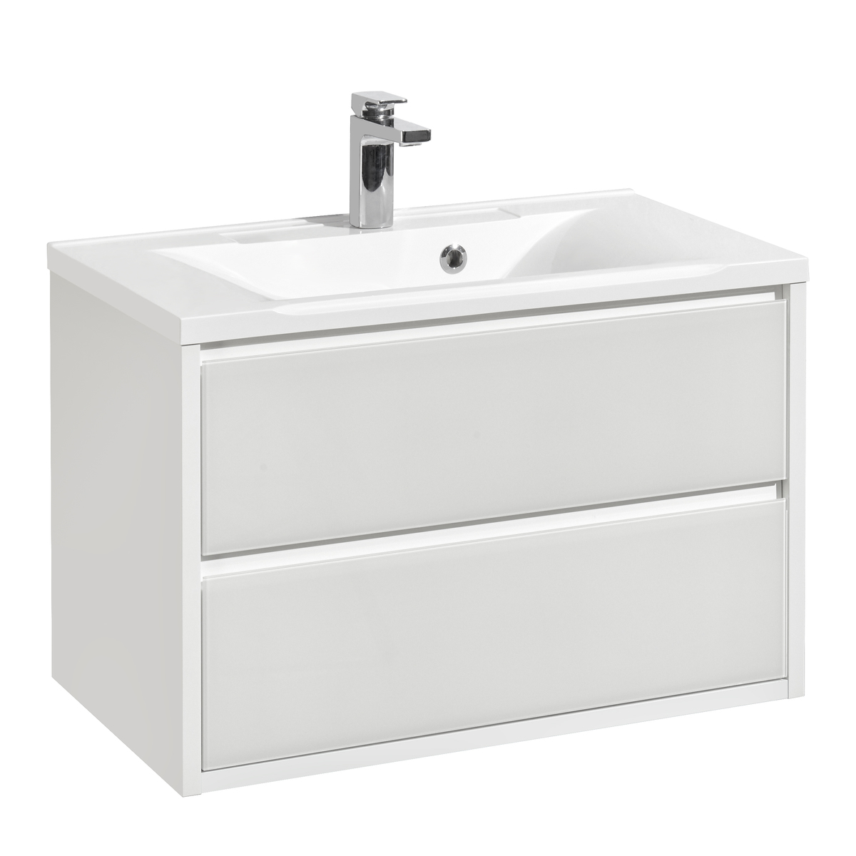 Тумба под раковину Aquaton Римини New 80 см (белый)