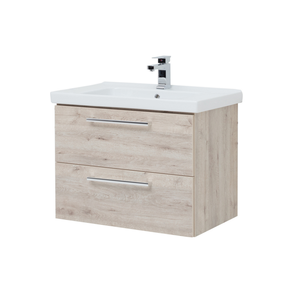 Тумба под раковину Dreja Gio 80 см (дуб кантри) подвесная