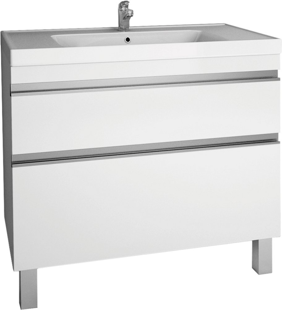 Тумба под раковину Dreja Grace Plus 90 см (белый) подвесная/напольная