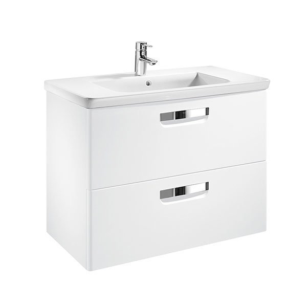 Тумба под раковину Roca The Gap 80 см (белый) ZRU9302877