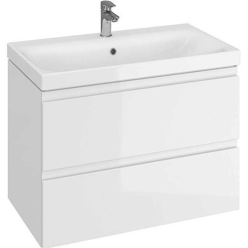 Тумба под раковину Cersanit Moduo 64141 80 см (белый) подвесная