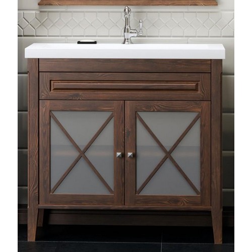 Тумба под раковину Opadiris Палермо 00-00002356 90 см (светлый орех) напольная