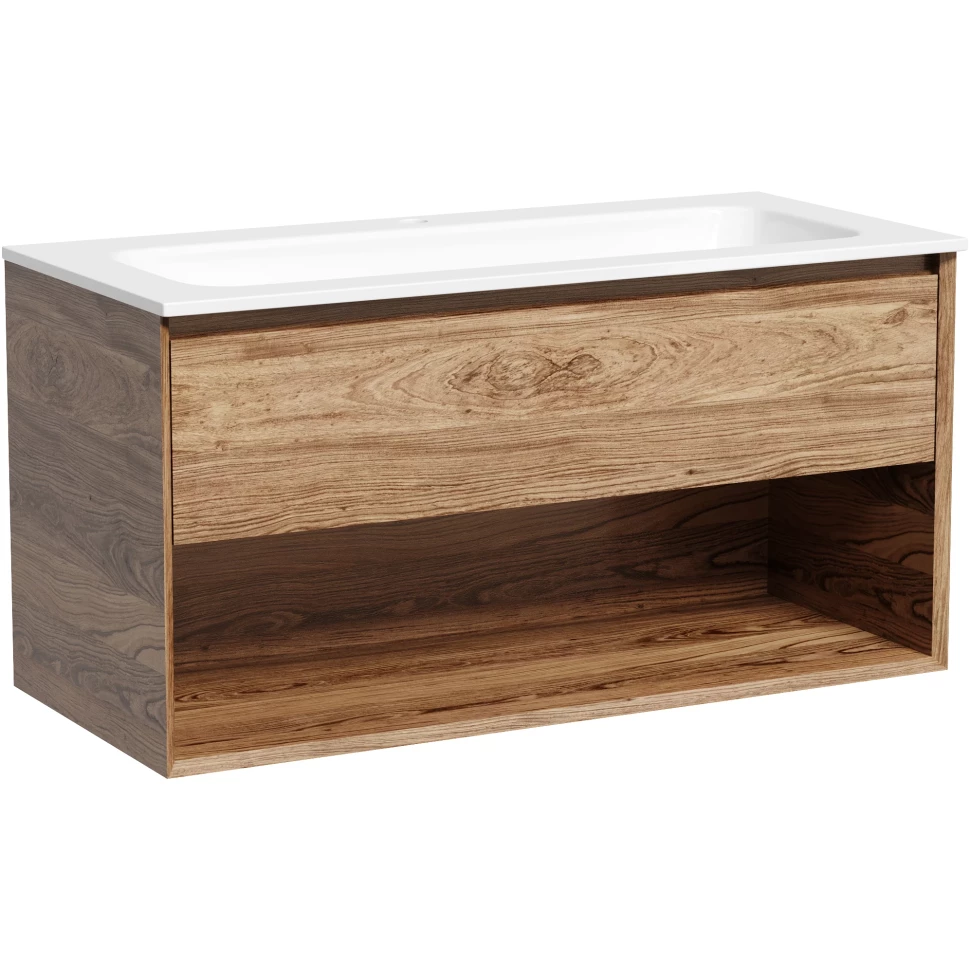 Тумба под раковину Sancos Marmi 1.0 MR1.0100ECH 99 см (дуб чарльстон) подвесная