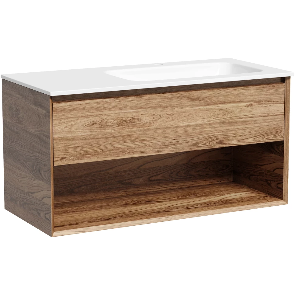 Тумба под раковину Sancos Marmi 1.0 MR1.0100RECH 99 см (дуб чарльстон) подвесная R