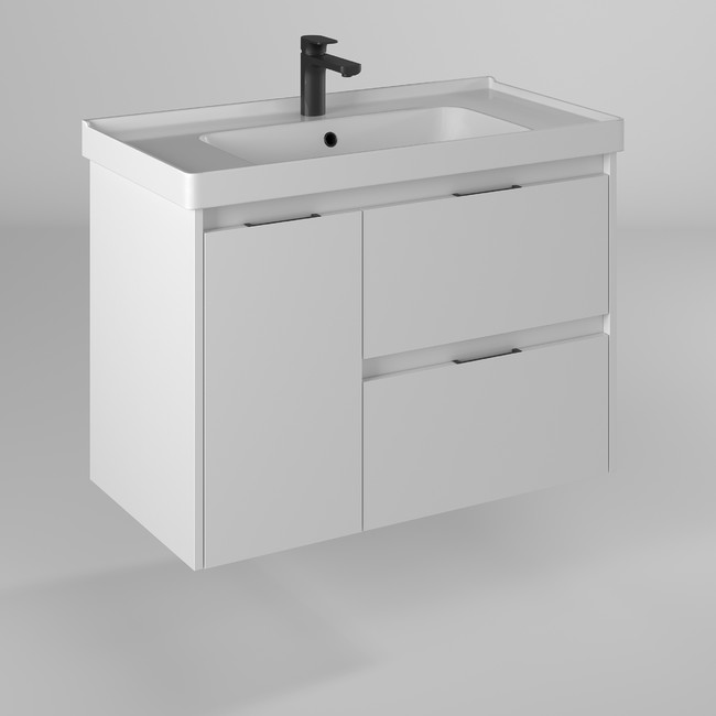 Тумба под раковину Briz Vena 239 03-20090-15 00 БЕЛ 90 см (белый) подвесная