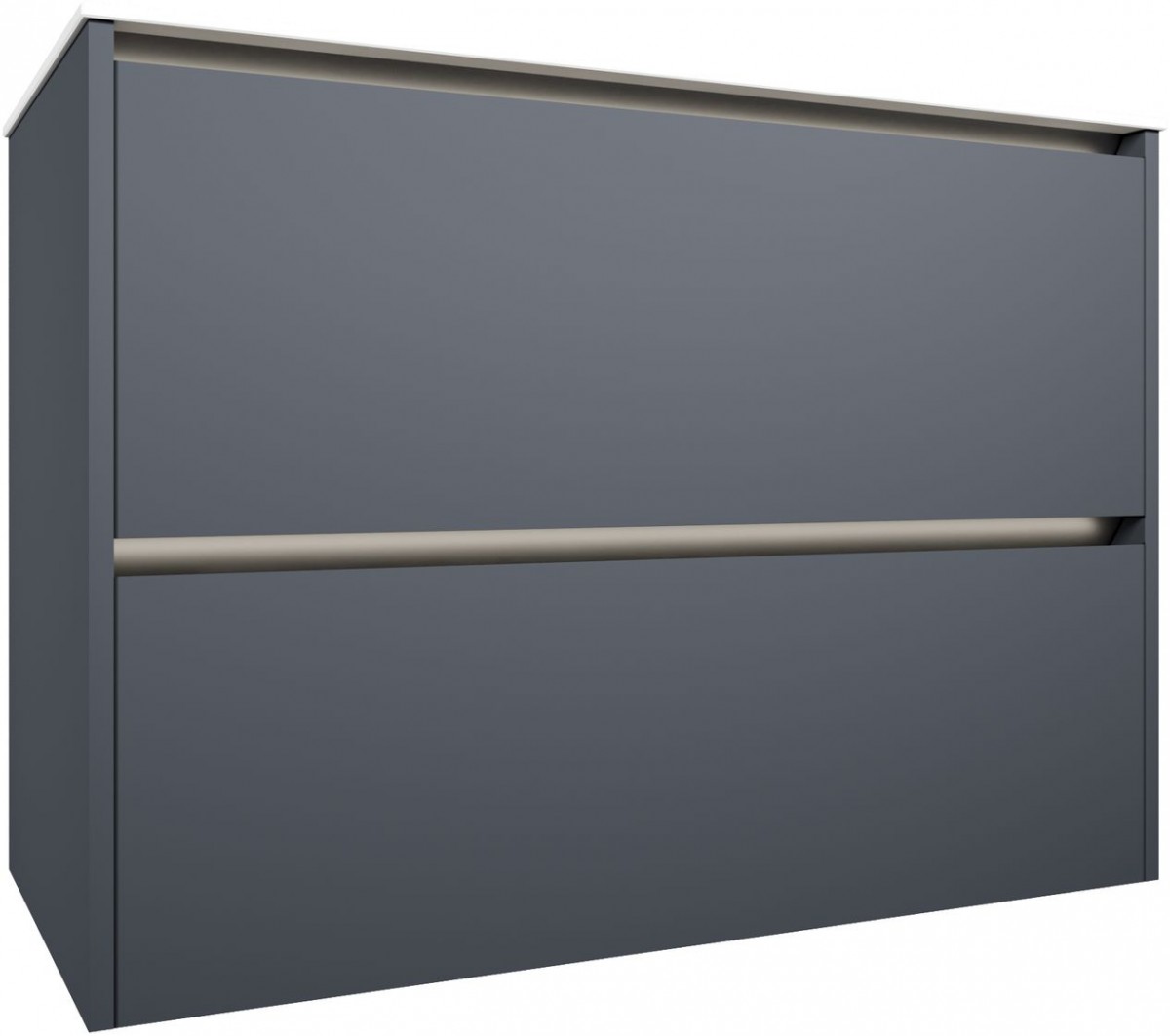 Тумба под раковину Allen Brau Activity 1.34013.BGM 90 см (синий матовый/олива браш) LED подвесная